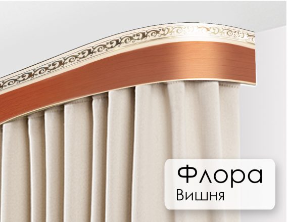 Пластиковая бленда для потолочных карнизы